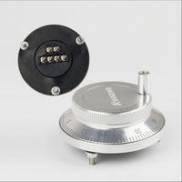 RHC80.1 Volant de commande numérique à impulsions rotatives 100PPR 5V 12V 24V avec pilote de ligne TTL OD80mm, encodeur d'impulsions numérique, encodeur rotatif, volant de commande manuelle