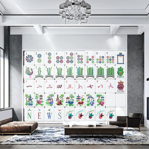 Jeu de Mahjong Américain Moderne Personnalisé en Acrylique de Luxe de Singapour, Durable et Écologique, Idéal pour les Jeux de Casino et le <span class=keywords><strong>Poker</strong></span> en Voyage - Product Image 3