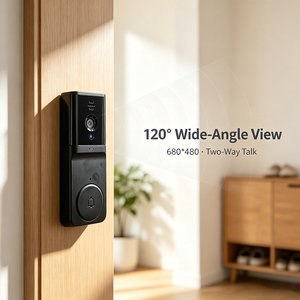 IFA02 M16 กริ่งประตูพร้อมกล้อง, แอปทูยาและอูลูก้า,120 °   ดูภาพได้, พูดคุยได้สองทาง, กระดิ่งในบ้าน RF433, กริ่งประตูอัจฉริยะไร้สายพร้อมกล้อง - Product Image 6