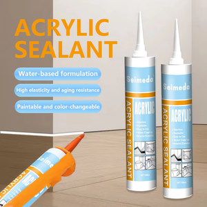 Seimeda Direct Mastic acrylique à durcissement rapide pour joints, réparation des fissures, sols en bois, lavabos, salles de bain, anti-moisissure, OEM - Product Image 1