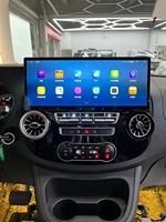 Reproductor de DVD para Auto con Pantalla Táctil Android de 17 Pulgadas, Sistema de Radio Estéreo para Mercedes-Benz Vito Clase V 116 W447 2014-2022
