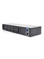 PDU Réseau Intelligent IP 16A 4 Ports 220V Prises Extensibles Personnalisables Capteurs Température Humidité Fumée Porte Détecteurs Alimentation à Distance OEM