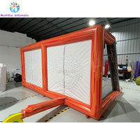 Carnival Outdoor Interactive Double Axe Throw Aufblasbares Spiel Robustes PVC-Material