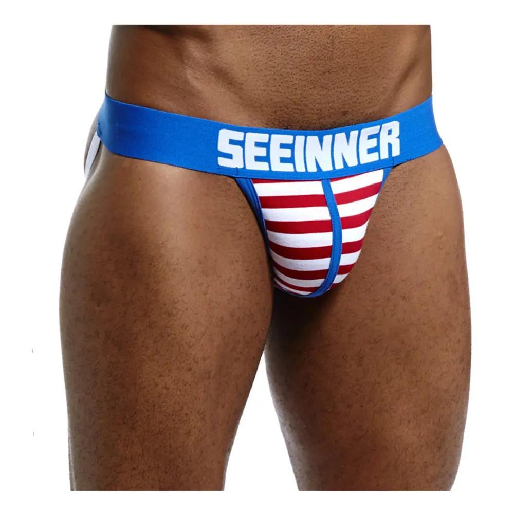 Athletic Performance Gay Mens Leather Mensparent Sexy Underwear Men Penis Picture Jockstraps Sports Underwear For Gay Jockstrap