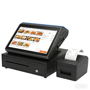 Terminal de point de vente Android à écran tactile capacitif de <span class=keywords><strong>10</strong></span> pouces avec lecteur de code-barres WiFi/4G SDK pour restaurant, supermarché et commerce de détail - Product Image 1
