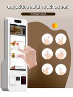 Kiosque de paiement en libre-service pour intérieur, accepteur de monnaie, lecteur de code QR, lecteur de carte, fabricant OEM, écran tactile, SDK Windows Android