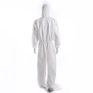 Personalización de alta calidad no tejido al por mayor materiales desechables impermeables microporosos <span class=keywords><strong>traje</strong></span> de trabajo <span class=keywords><strong>precio</strong></span> bajo - Product Image 2