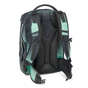 Zaino Impermeabile alla Moda, Grande Capacità, Elegante Colore Sfumato Menta, Zaino Quotidiano per Studenti, Borsa Scolastica per Ragazzi - Product Image 4