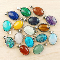 P437 Vente directe usine en ligne Bestseller Coquille d'ormeau Coquille noire Turquoise synthétique Améthyste naturelle Quartz rose ovale