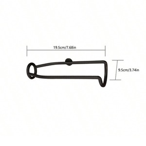 Modern European Style Single-Tier <strong>Metal</strong> Wine Cabinet Display <strong>Rack</strong> <strong>Wall</strong> <strong>Mounted</strong> for Home Restaurant for Living Room Kitchen Use - Product Image 5