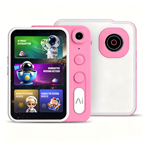 Mini Cámaras Digitales Rosa y Azul, Cámara para Niños, Cámara Android con IA para Niños, Juguete, 1+16G, en Stock - Product Image 1