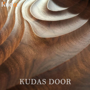 Portes <span class=keywords><strong>d</strong></span>'<span class=keywords><strong>entrée</strong></span> principales en aluminium moulé pour villa <span class=keywords><strong>d</strong></span>'appartement de luxe moderne Portes <span class=keywords><strong>d</strong></span>'<span class=keywords><strong>entrée</strong></span> extérieures en <span class=keywords><strong>bois</strong></span> de sécurité ondulées sculptées en 3D - Product Image 5