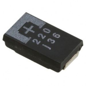 10TPE330M Tantalum Capacitor 330uF 20% 10V - Product Image 1