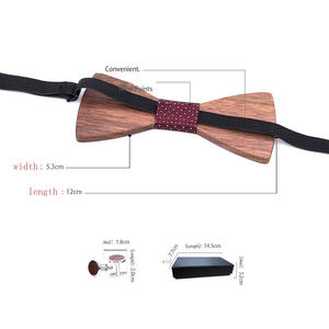 Nœuds papillon ajustables imprimés <span class=keywords><strong>flamant</strong></span> rose, très demandés, pour adultes, pour fêtes, avec boîtes d'emballage noires, en stock - Product Image 5