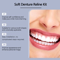 Bandes blanchissantes pour les dents en plastique confortables ORALHOE et appareils dentaires pour la modification des dents pour une utilisation à domicile, amélioration du sourire