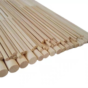 Round White Natural Birch Wood Dowel Rods/sticks / Circle Dowel For Furniture Or Table Legs