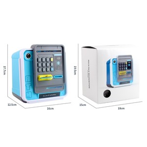 Simular reconocimiento facial contraseña desbloqueo hucha niños juguete <span class=keywords><strong>Cajero</strong></span> Automático seguro hucha - Product Image 2