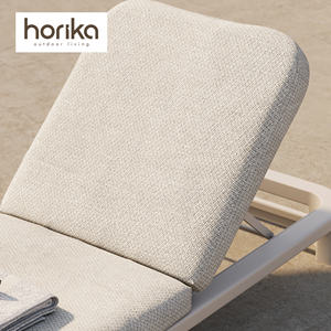 الأكثر مبيعًا في أوروبا ، أثاث فاخر حديث لسطح الفندق ، أثاث جانبي فاخر للاستلقاء تحت أشعة الشمس في الهواء الطلق - Product Image 3