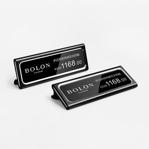 Fabricants prix de gros réglable bijoux affichage des chiffres cube affichage des produits signe - Product Image 5