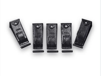 Dents de godet miniatures en acier allié X156 X156L, goupilles 156LPN, dureté 48-52 HRC, certifiées ISO9001:2008, procédé de moulage à la cire perdue