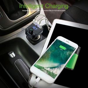 <b>Car</b> Charger QC3.0 MP3 Player Quick Charge Adapter V5.0 Handsfree Fast Charging Dual Usb <b>Car</b> Charger for Phone for PC - Product Image 3