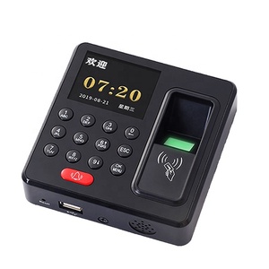 Khóa cửa thông minh độc lập nhựa trường hợp sinh trắc học ngón tay in kiểm soát truy cập bàn phím - Product Image 5