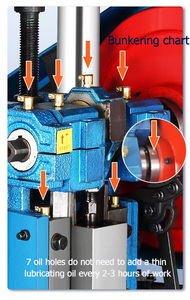 Prensa de Mesa para Chapa Metálica, Prensa Eléctrica Pequeña de 1T, Prensa Automática de Doble Columna, Máquina Perforadora de Hierro con Pedal - Product Image 4