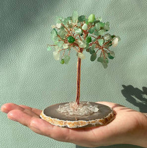 <span class=keywords><strong>Pietre</strong></span> Curative Feng Shui <span class=keywords><strong>e</strong></span> <span class=keywords><strong>Cristalli</strong></span> per la Guarigione dei <span class=keywords><strong>Chakra</strong></span> Albero di Cristallo Decorativo con Filo per la Meditazione - Product Image 5