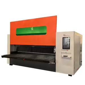 Full Enclosed 1kw 2kw 3kw Metal Laser Cutter CNC Fiber Laser Cutting Machine for Sheet Metal