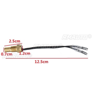 Jauge numérique LCD 2 en 1 pour voiture, 9-36V, tension/température de l'eau, capteur de température, pièces de rechange automobiles - Product Image 5