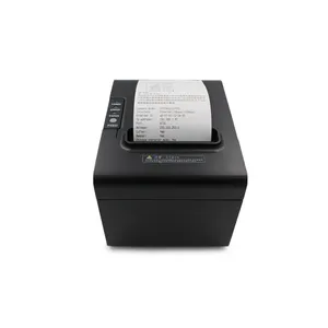 Printer Thermal Penerimaan Pos 80Mm Potongan Otomatis Desktop 3 In 1 Kinerja Tinggi dengan Sistem POS untuk Restoran