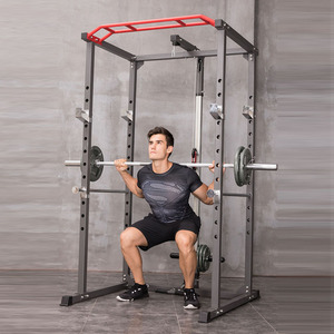 Équipement de musculation pour salle de sport commerciale, rack de squat pour la musculation, machine Smith multifonctionnelle réglable pour l'entraînement de force olympique. - Product Image 2