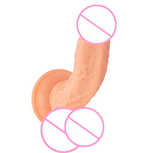 Yukarı Yönelik Kavisli Yapay Penis PVC Giyilebilir Küçük Yapay Penis Kadın G Noktası Masajı Mastürbasyon Çubuğu Asılı Model - Product Image 5