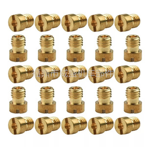 Boquilla Principal M5 55-115, Diámetro Exterior 6mm, Longitud 8mm, Rosca M5x0.8mm, para Carburador de Motocicleta PWK PE Keihin OKO CVK - Product Image 1