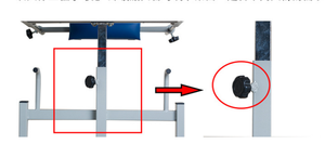 Dispositif d'exercice de membre inférieur réglable en hauteur de traitement pour les personnes handicapées Paralysie cérébrale Jambes marcheurs pour les personnes paralysées - Product Image 5