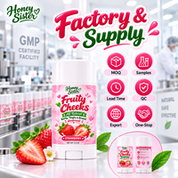 Étiquettes personnalisées, déodorant solide, senteurs de fruits personnalisées, déodorant corporel hypoallergénique, déodorant pour les fesses pour femmes