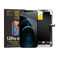 Écran OLED DD en gros, remplacement d'écran LCD pour iPhone X XS Max XR 11 12 13 14 15 16 17 Pro Max 12 13 Mini 14 15 16 Plus