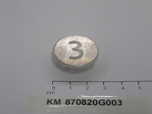 通力电梯备件KM870820G003圆形呼叫按钮 (3位) | 电梯厅夹具 | 原始设备制造商按钮开关 - Product Image 2