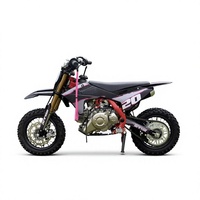 Mini moto 60cc avec interrupteur d'arrêt d'urgence, meilleure moto tout-terrain à essence pour enfants, moteur Zongshen fiable, TURRUT 2.18HP, 40-60 km/h