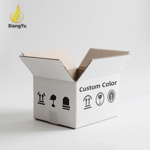 กล่องส่งของกล่องกระดาษลูกฟูกขนาดเล็กกล่องกระดาษขนาดใหญ่สำหรับบรรจุแบบเคลื่อนย้ายกล่องกระดาษเมลเลอร์สี - Product Image 1