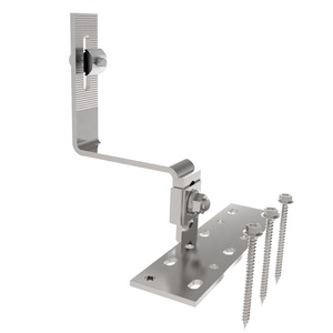 Dễ dàng lắp đặt mái ngói năng lượng mặt trời gắn khung nhôm năng lượng mặt trời gắn mái ngói móc Bảng điều khiển năng lượng mặt trời gắn mái ngói - Product Image 3