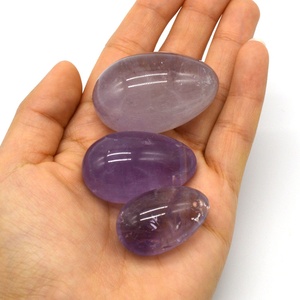 Bán Buôn Tự Nhiên Khoan <span class=keywords><strong>Amethyst</strong></span> Jade Trứng, Khắc Yoni Trứng Cho Tập Thể Dục Âm Đạo - Product Image 6