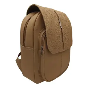 Mochila Fana de Piel de Camello, 5L, con Correas de Hombro Ajustables, para Mujeres, para Senderismo al Aire Libre - Product Image 3