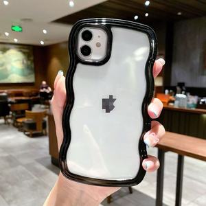 Hợp thời trang mới chống sốc rõ ràng kẹo màu trường hợp điện thoại Cover quay lại iPhone x XR 11 12 13 14 15 16 Pro Max 2025 cung cấp bảo vệ - Product Image 3