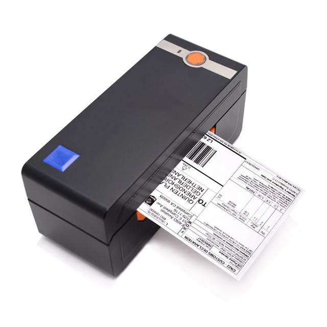 NETUM 108mm Direct Sticker Barcode 4 Inch Shipping Label Thermal Printer for Logistics Express Industry