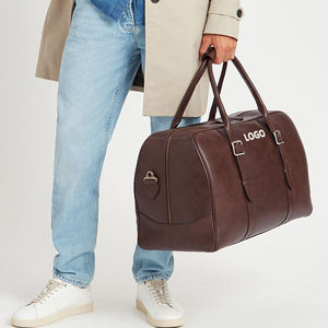 Sacs de voyage en cuir PU de créateur, unisexes, pour le sport, imperméables, grande capacité 36-55L, vente en gros - Product Image 6