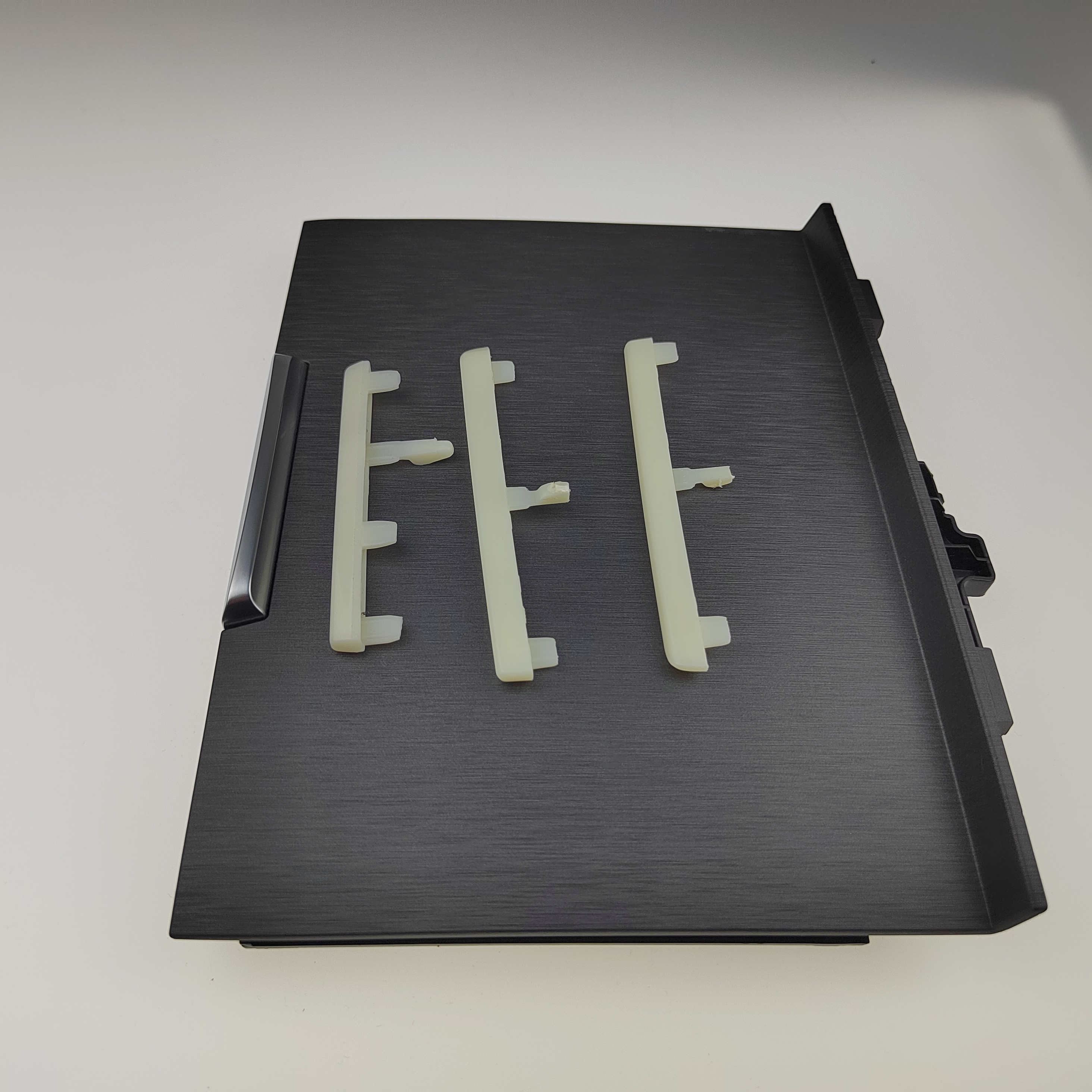 Пользовательская Автомобильная крышка для хранения, декоративная пластиковая пластина для литья под давлением, хромированный пластик