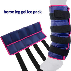 Gel de glace réutilisable pour thérapie de refroidissement des jambes de cheval Packs chauds et froids pour jarret cheville genou jambes bottes sabots de glace froide - Product Image 2