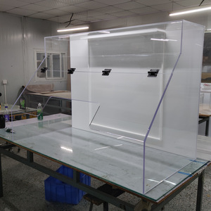 Couverture de protection transparente en acrylique pour équipement industriel, protection contre la poussière, taille personnalisée, processus de dessin et de découpe - Product Image 2