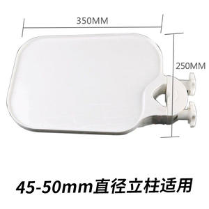 Bandeja Cuadrada Blanca para Sillón Dental Foshan Fengshu, para Soportes de 45-50mm, Operación Manual, Uso Comercial - Product Image 3